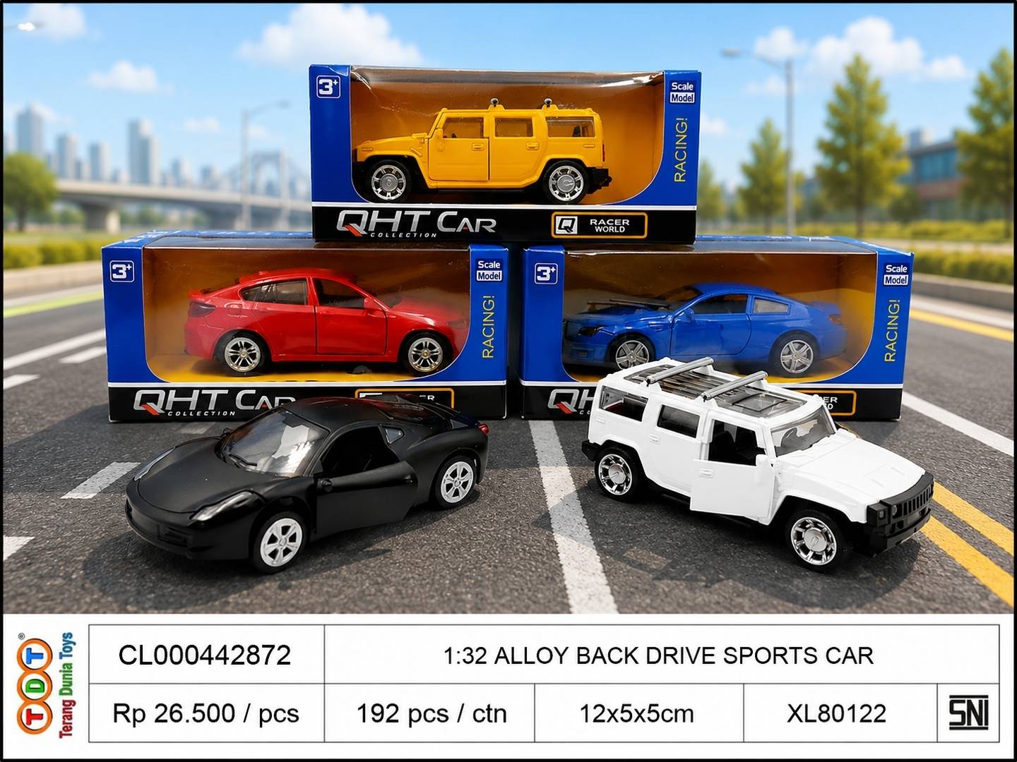 1:32 ALLOY BACK DRIV