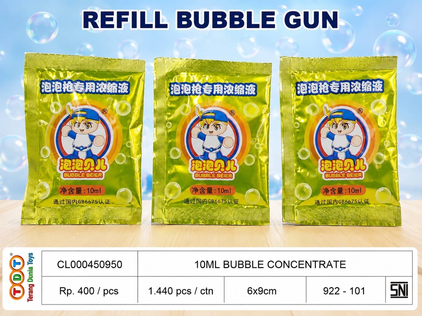 10ML BUBBLE CONCENTR