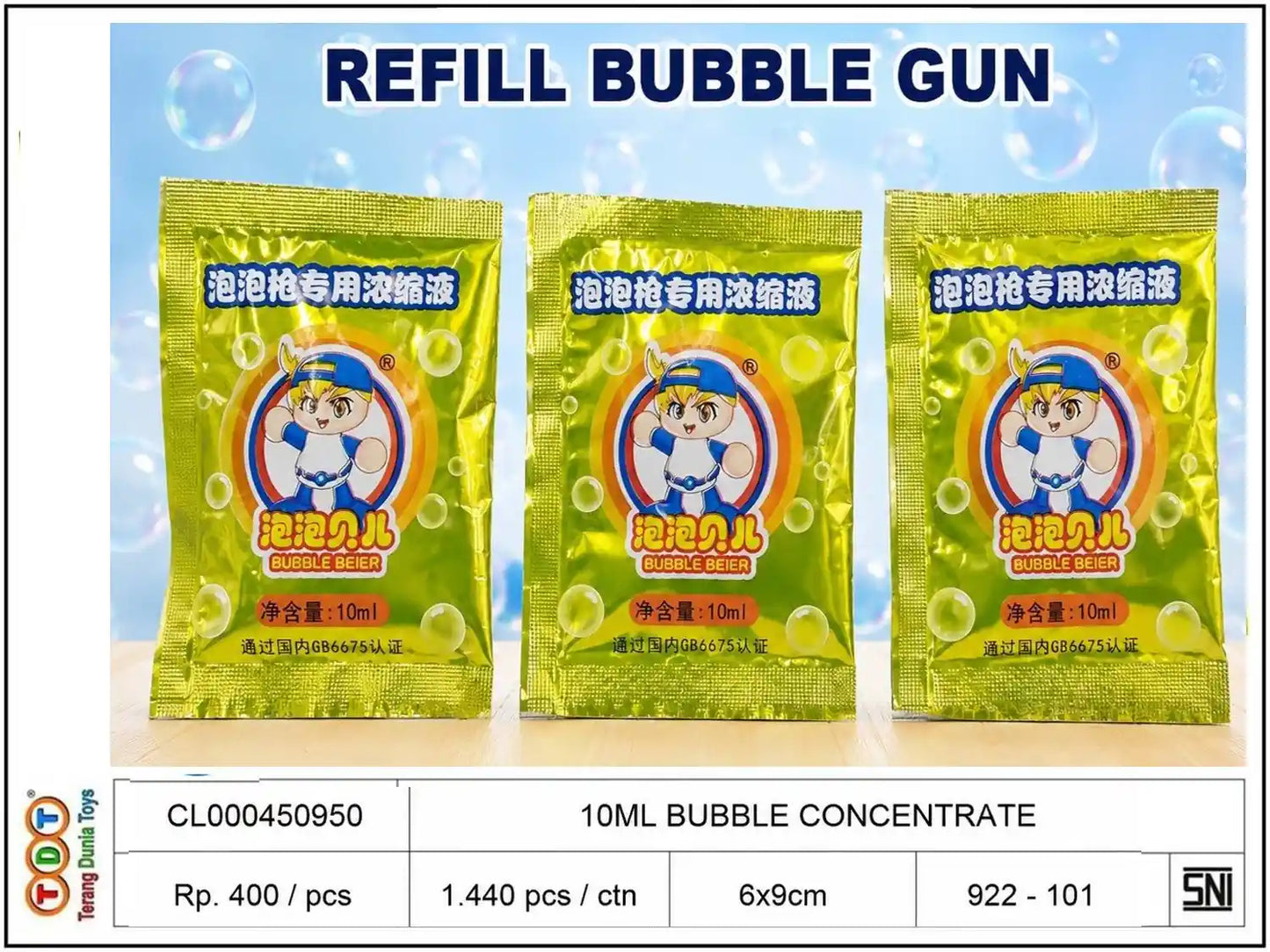 BUBBLE REFILL CONCENTRATE