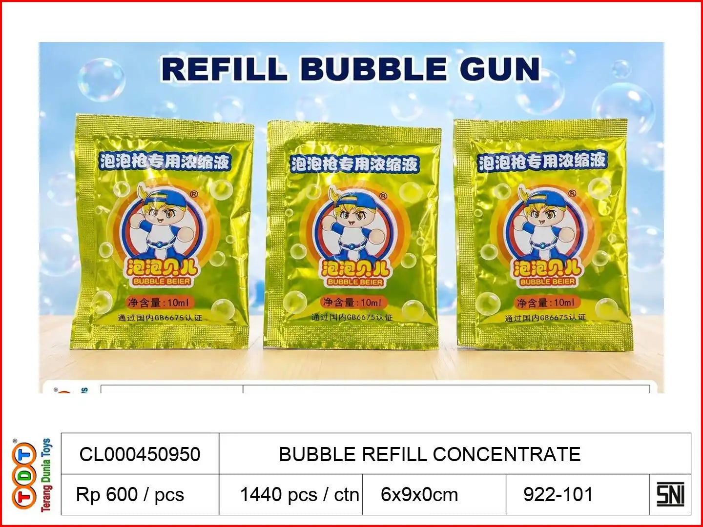 BUBBLE REFILL CONCENTRATE