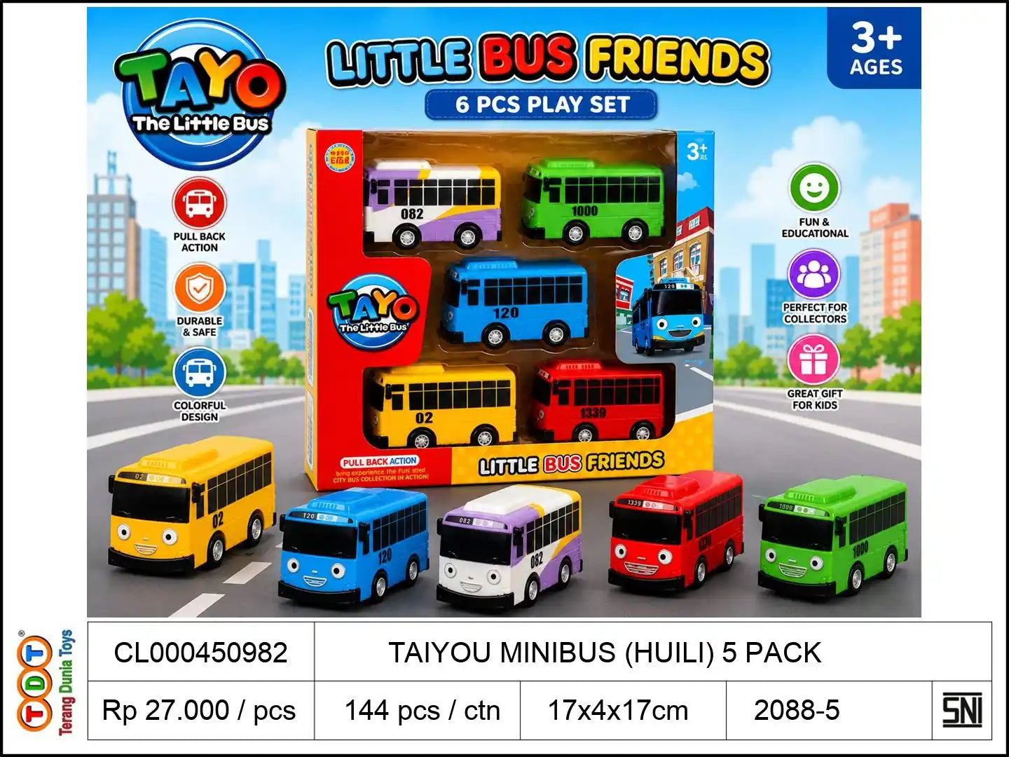 TAIYOU MINIBUS (HUILI) 5 PACK