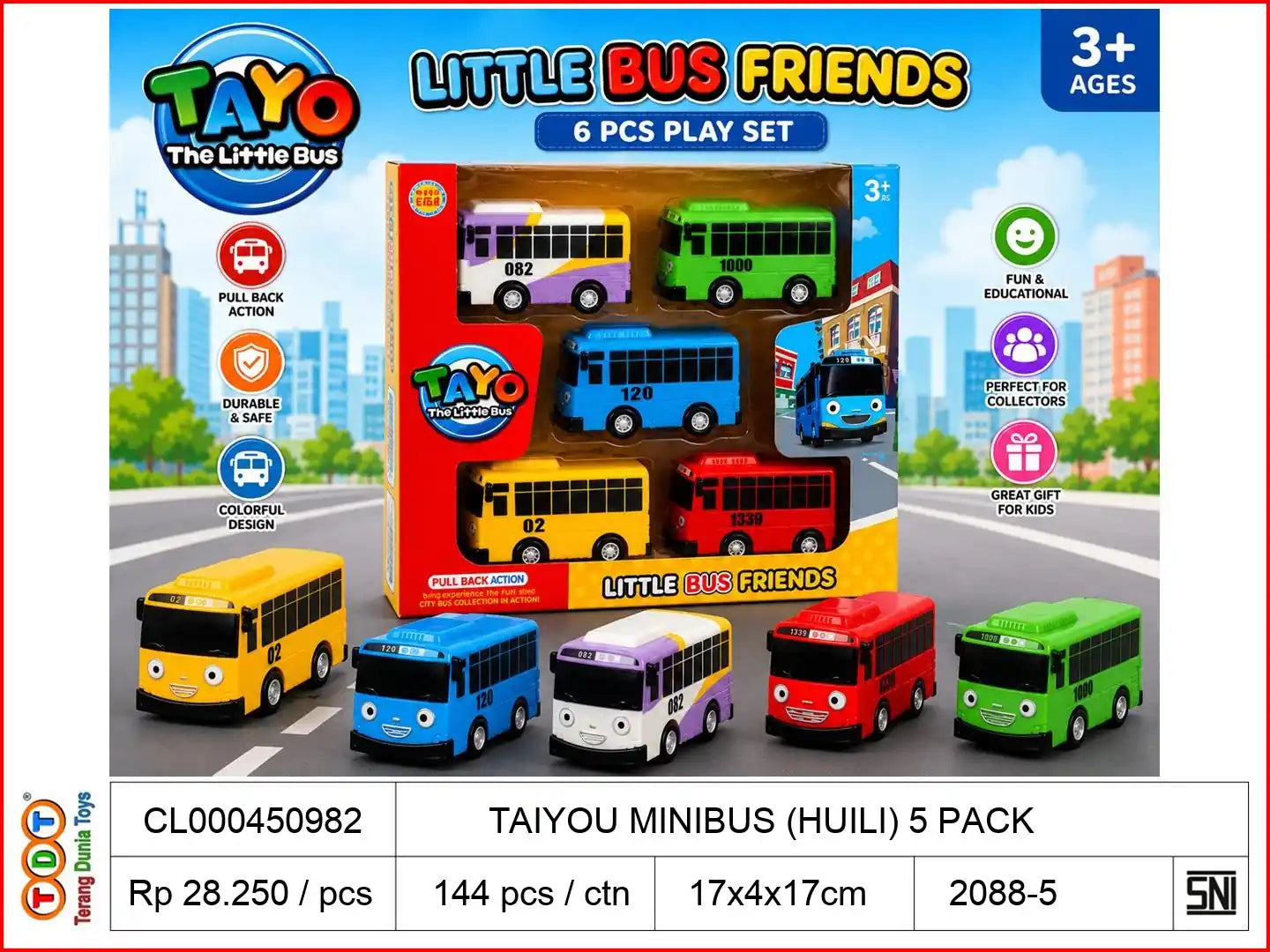 TAIYOU MINIBUS (HUILI) 5 PACK