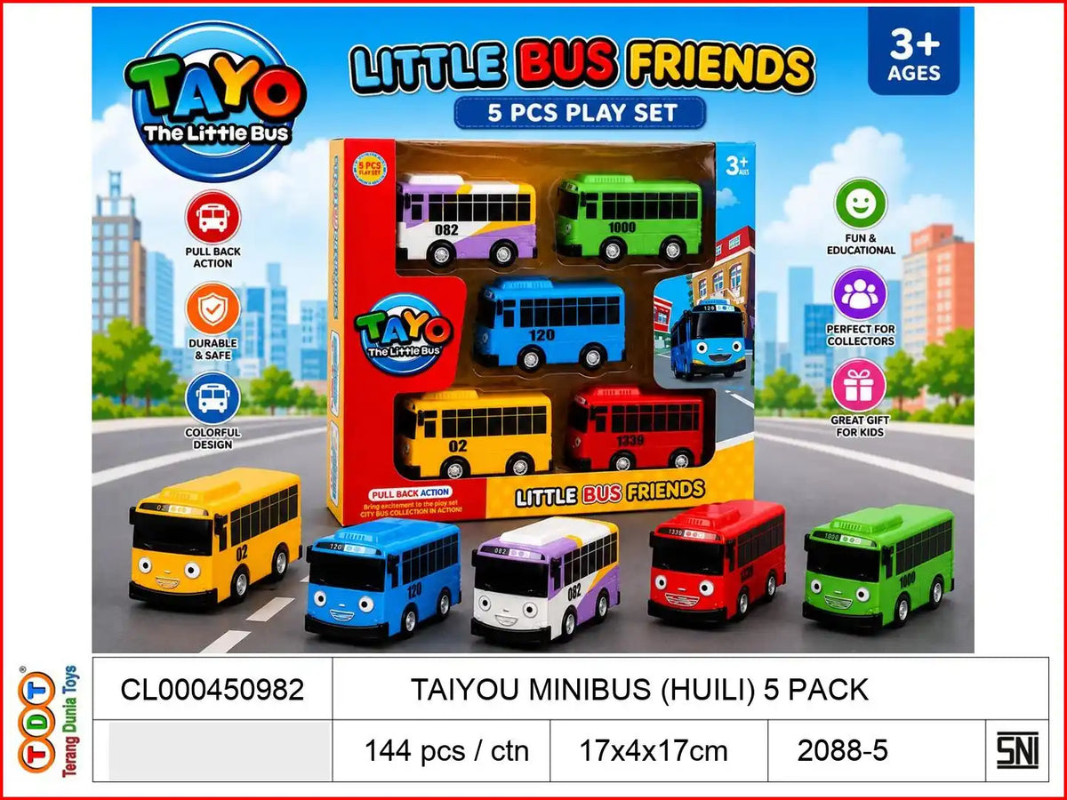 TAIYOU MINIBUS (HUILI) 5 PACK

TAGS : KENDARAAN MAINAN MOBIL MOBILAN DIECAST METAL BESI ALLOY SET ISI BANYAK PAKET KOLEKSI MINIATUR HOTWHEELS HOT WHEELS KONTAINER TRUK GARASI