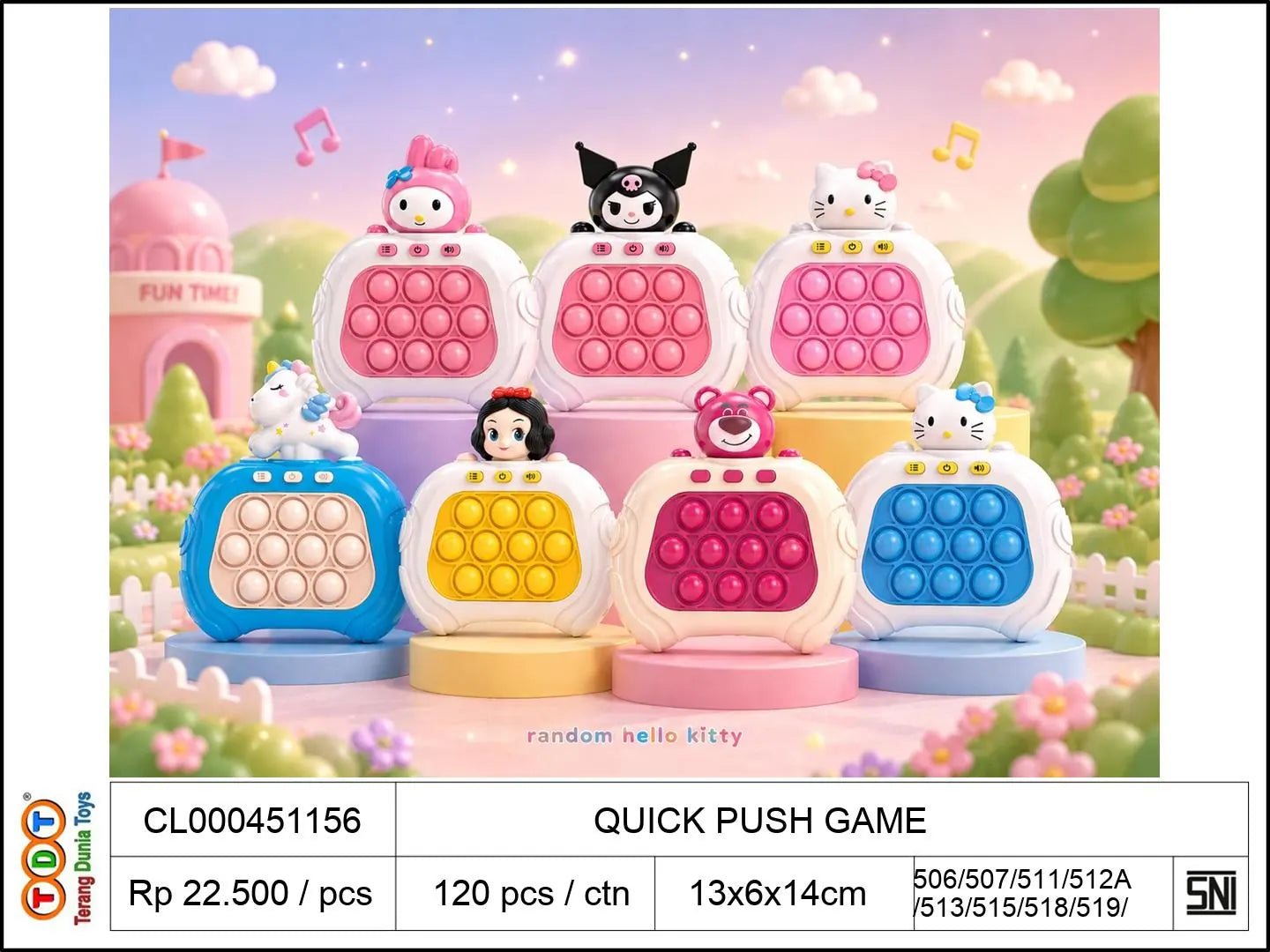 QUICK PUSH GAME / POP IT ELECTRIC