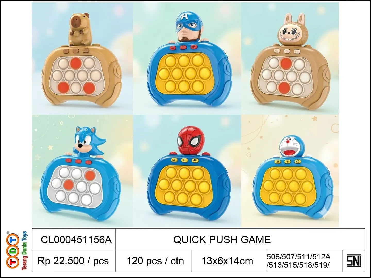 QUICK PUSH GAME / POP IT ELECTRIC