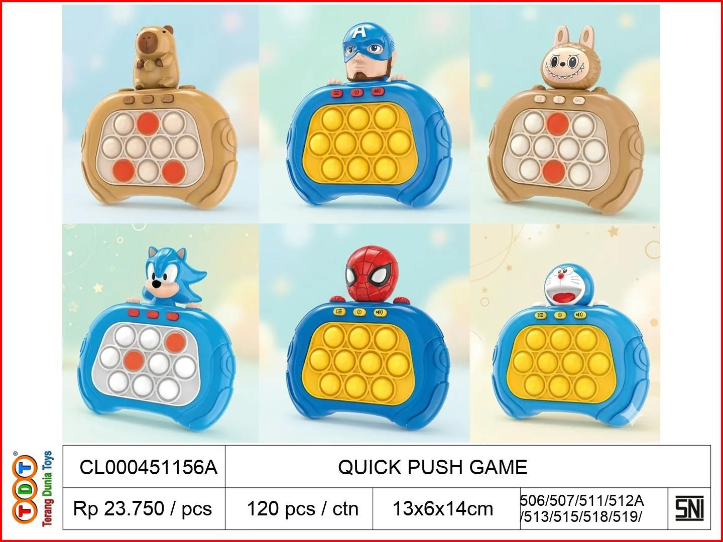 QUICK PUSH GAME / POP IT ELECTRIC