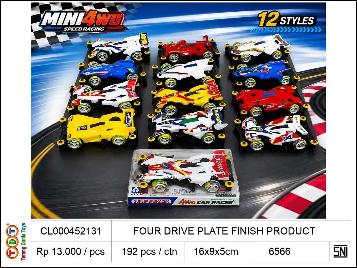 FOUR DRIVE PLATE FINISH PRODUCT