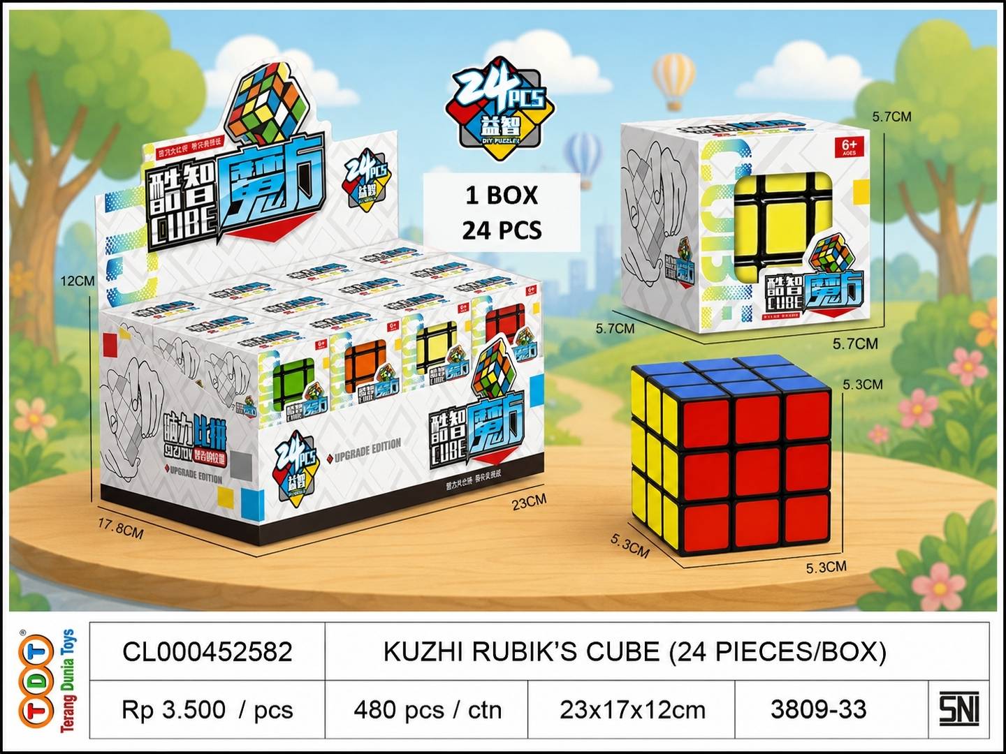 KUZHI RUBIK'S CUBE (