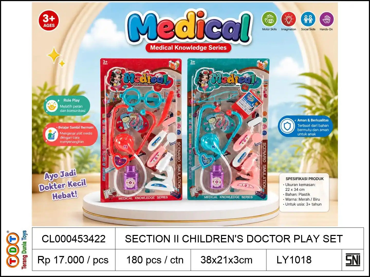 SECTION II CHILDREN'S DOCTOR PLAY SET