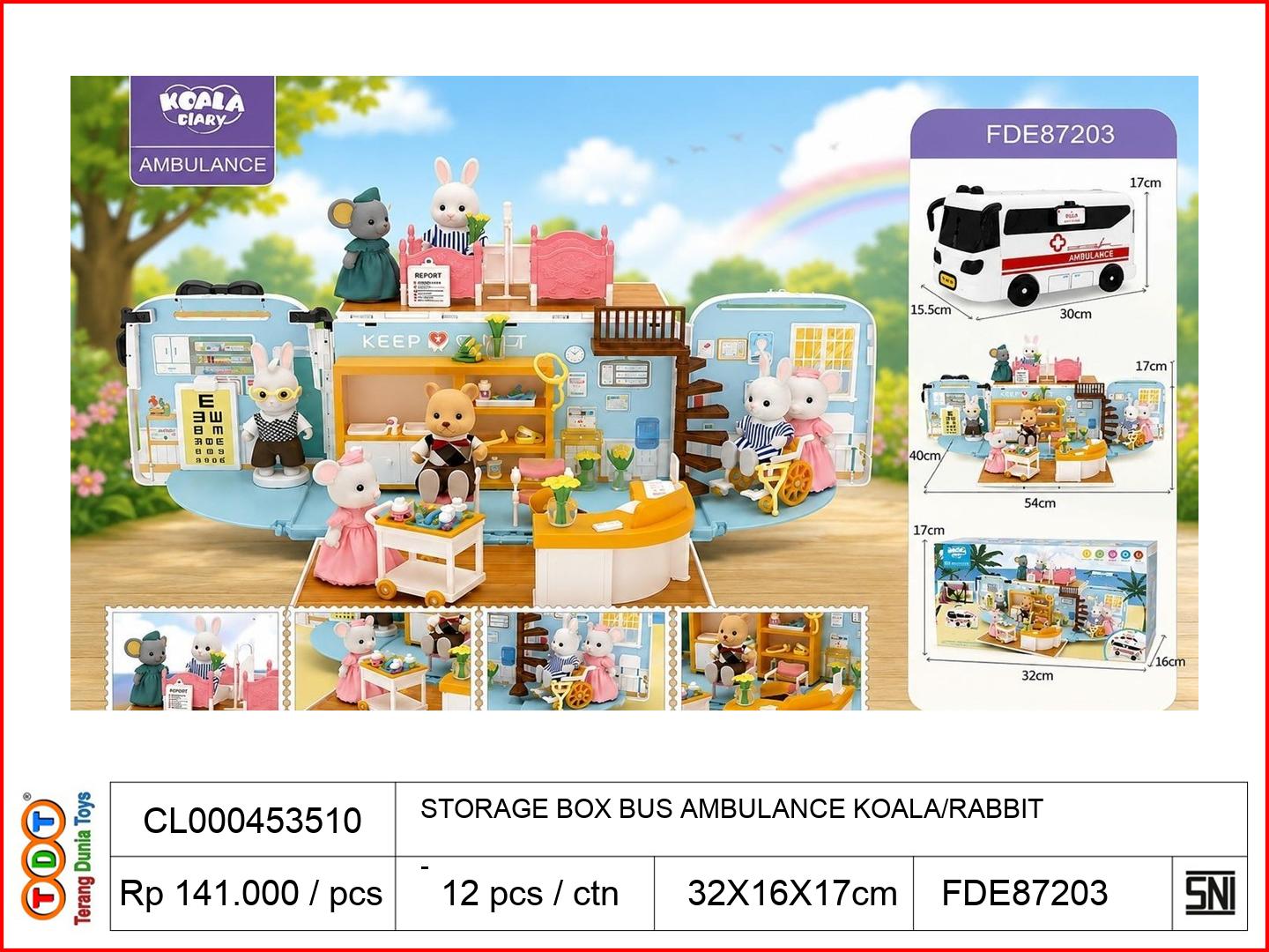 STORAGE BOX BUS AMBU
