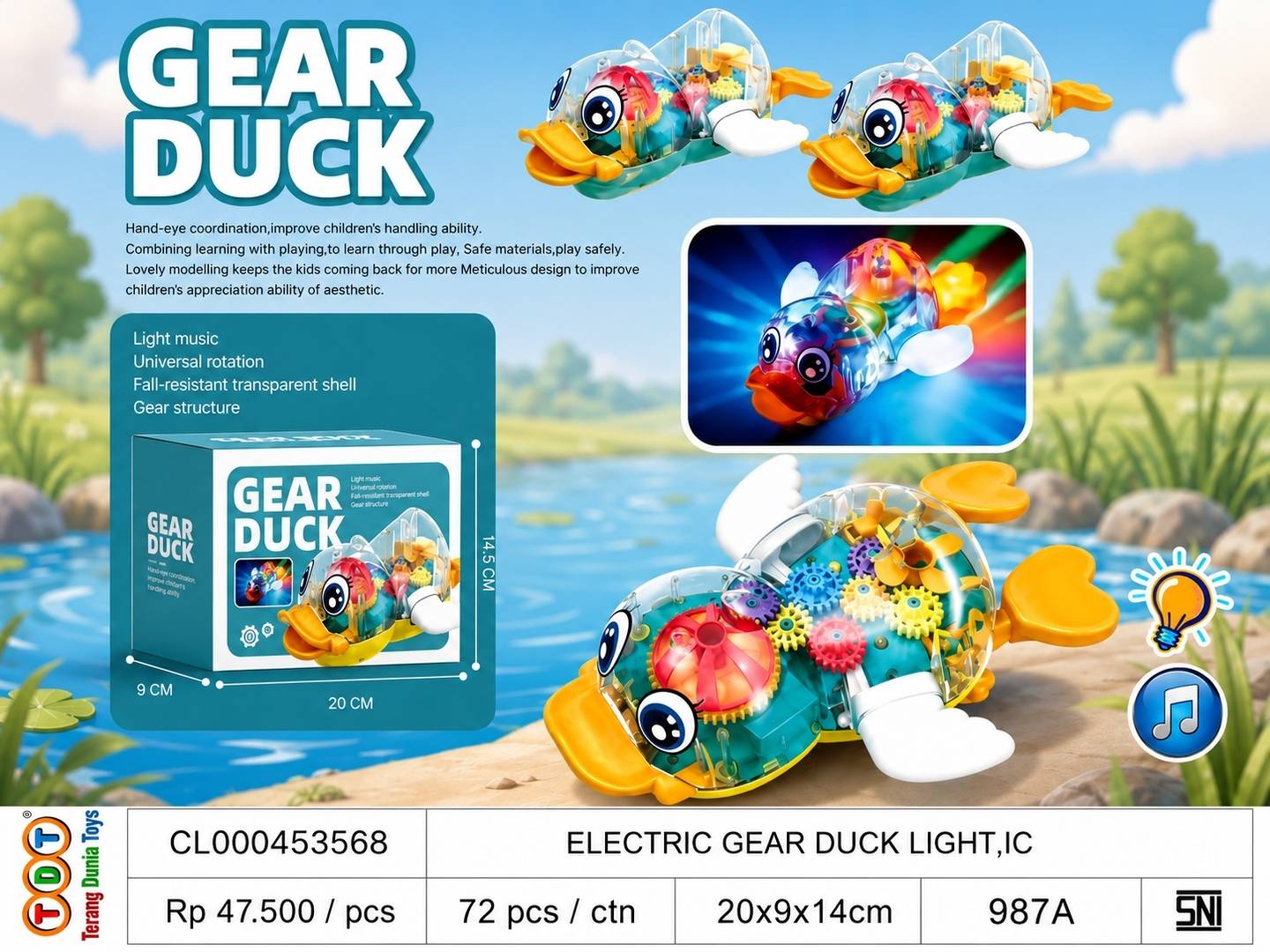 ELECTRIC GEAR DUCK