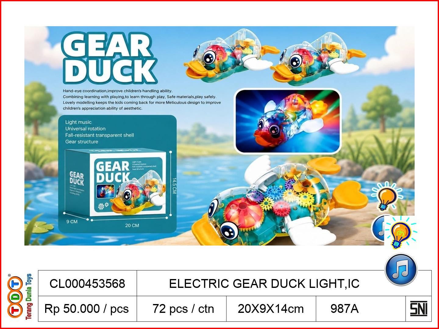 ELECTRIC GEAR DUCK