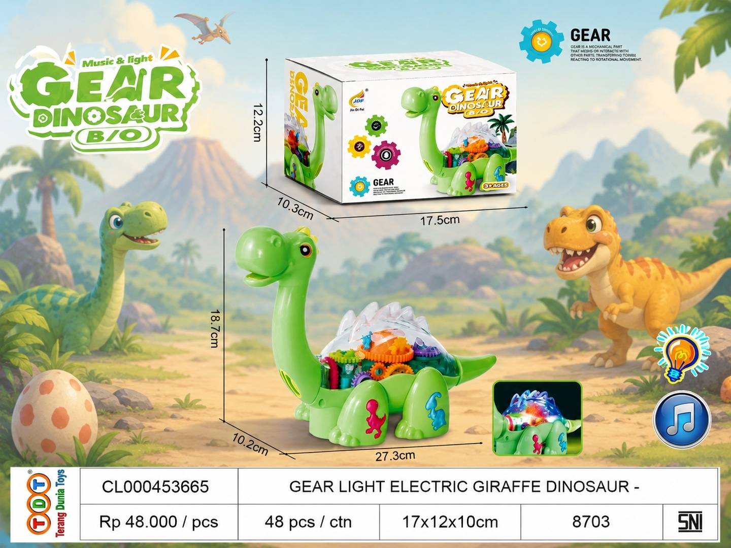 GEAR LIGHT ELECTRIC