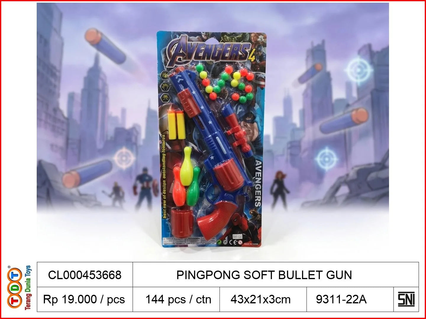 PINGPONG SOFT BULLET GUN