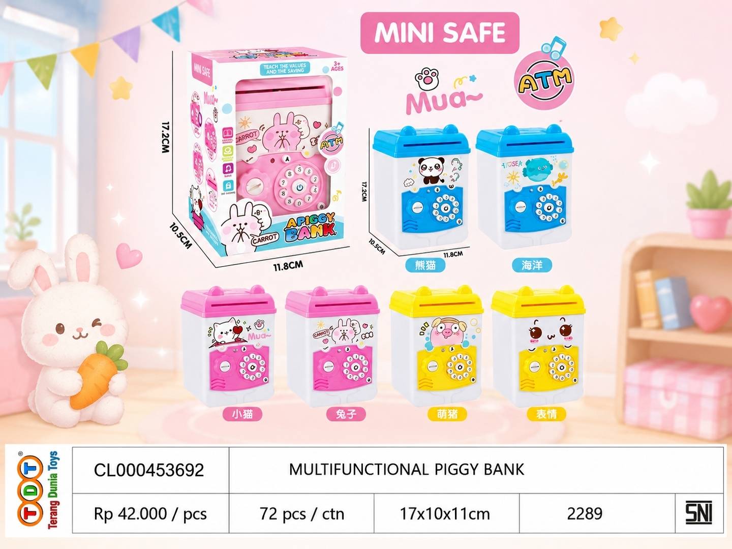 MULTIFUNCTIONAL PIGG