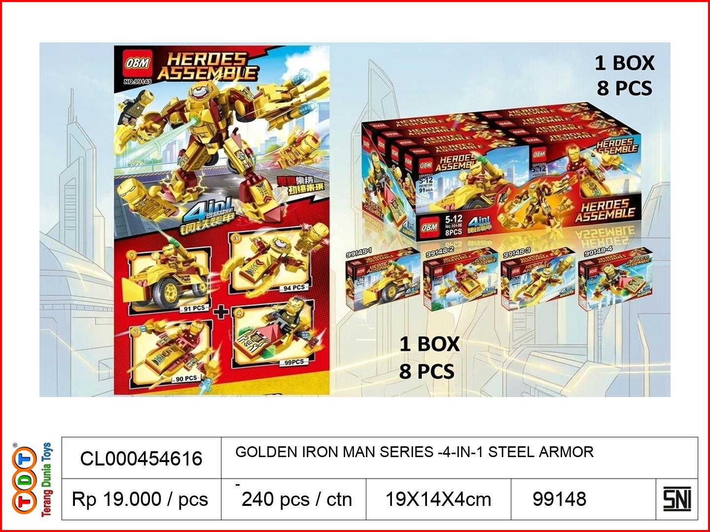 GOLDEN IRON MAN SERI