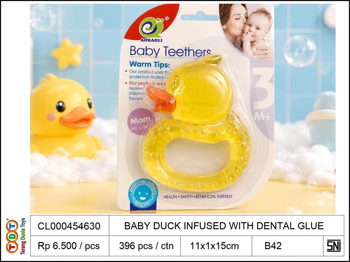 BABY DUCK TEETHER