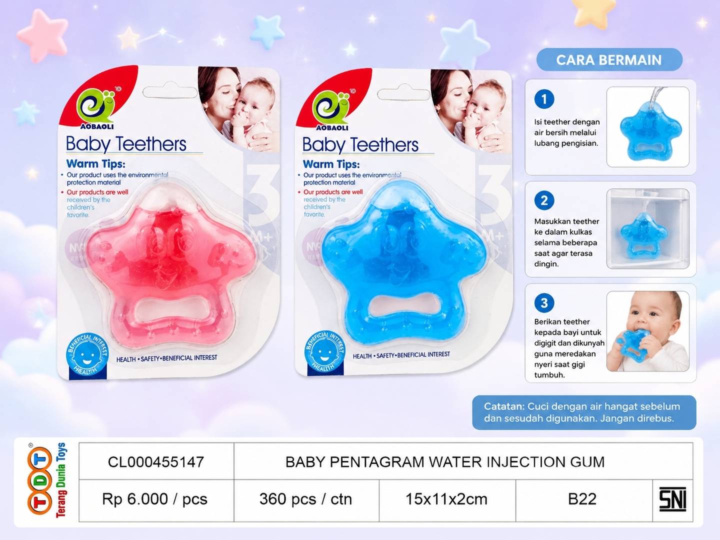 BABY PENTAGRAM WATER