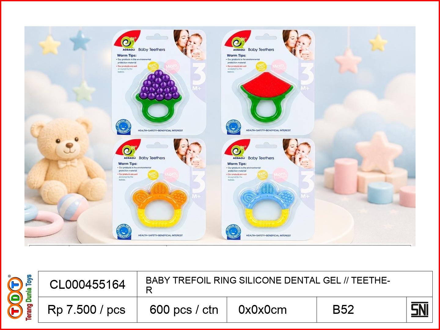 BABY TREFOIL RING SI