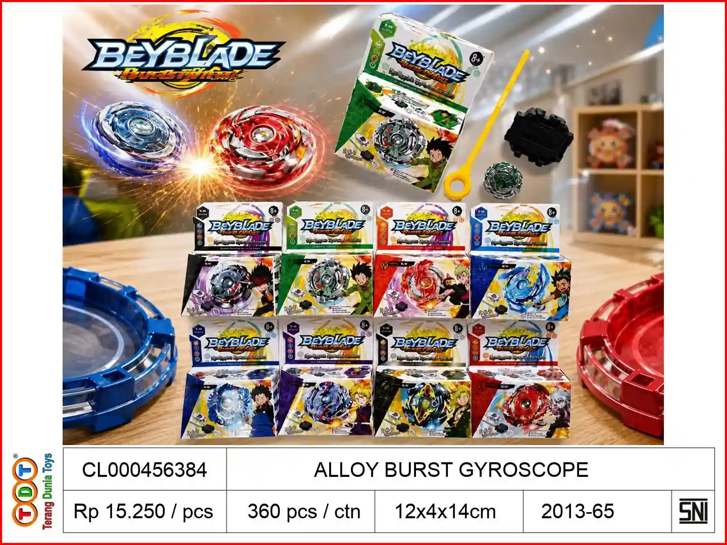 ALLOY BURST GYROSCOPE