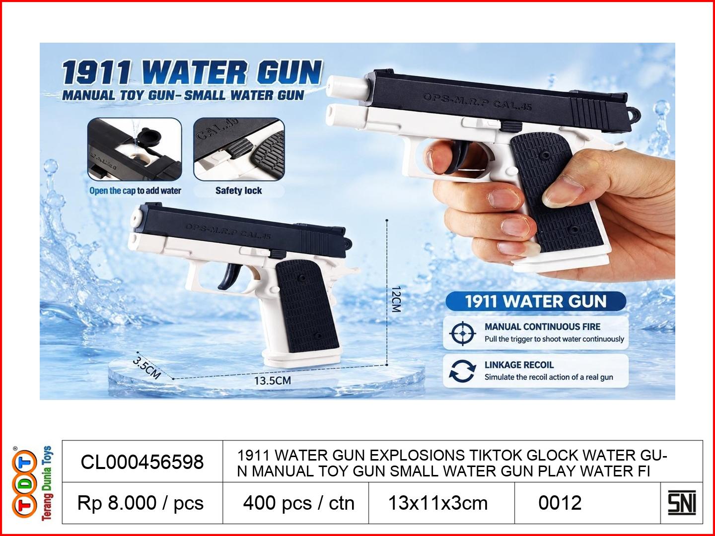 1911 WATER GUN EXPLO