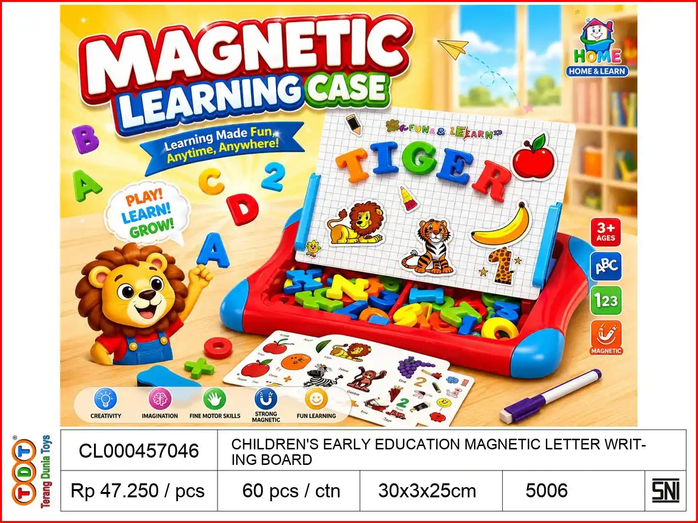 CHILDREN'S EARLY EDUCATION MAGNETIC LETTER WRITING BOARD