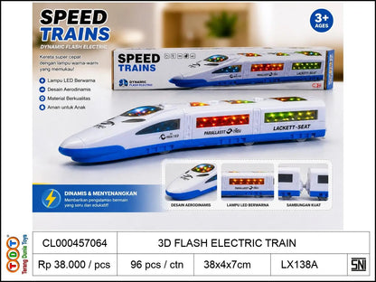 3D FLASH ELECTRIC TRAIN