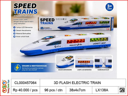 3D FLASH ELECTRIC TRAIN