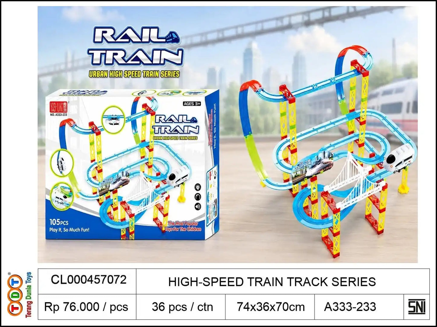 HIGH-SPEED TRAIN TRACK SERIES