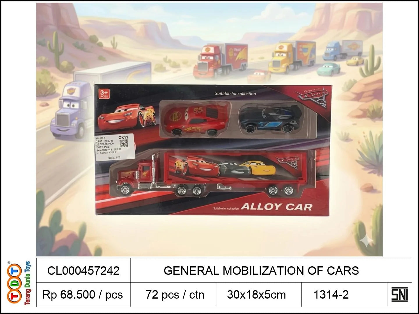 GENERAL MOBILIZATION OF CARS