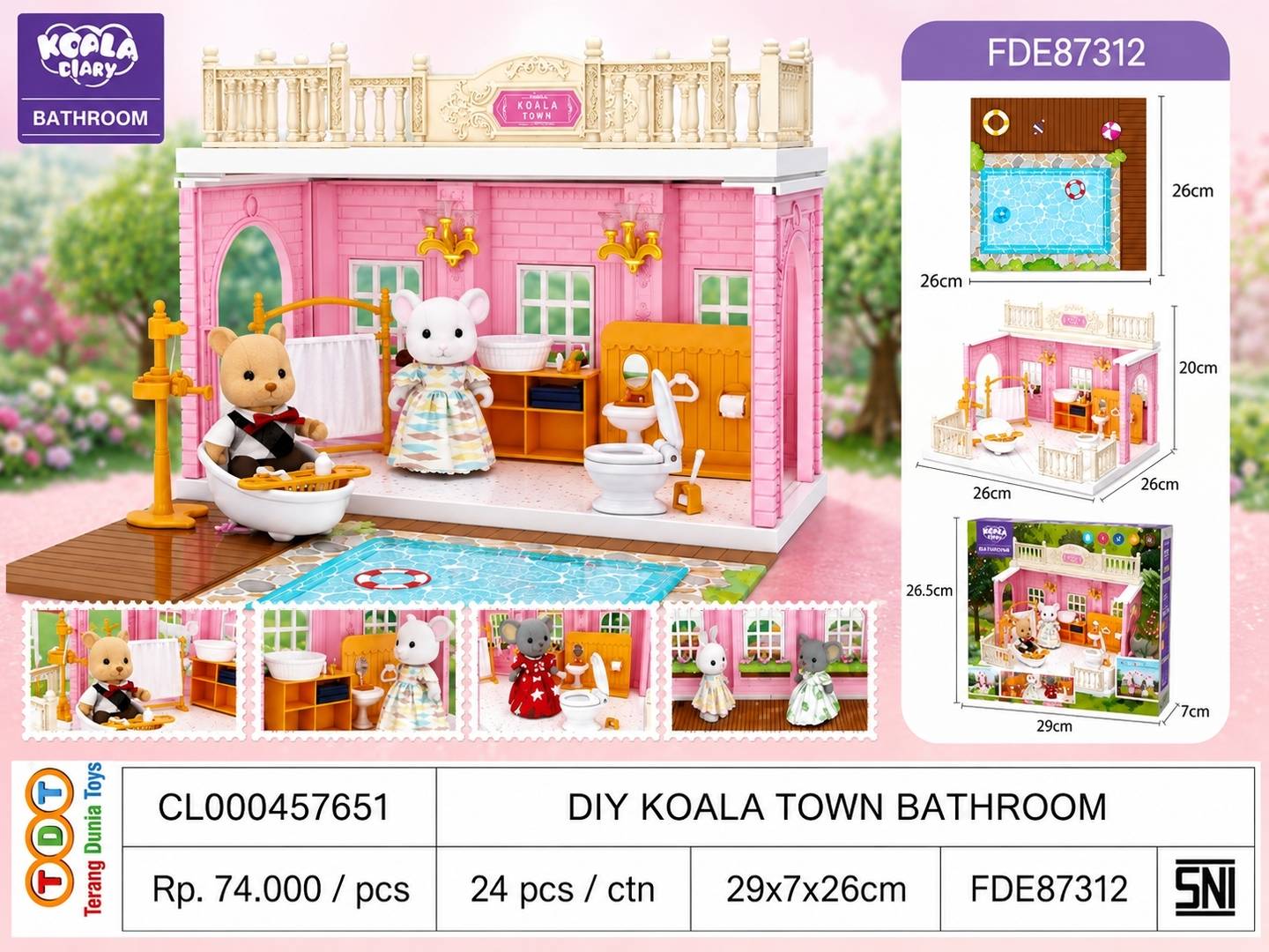 DIY KOALA TOWN BATHR