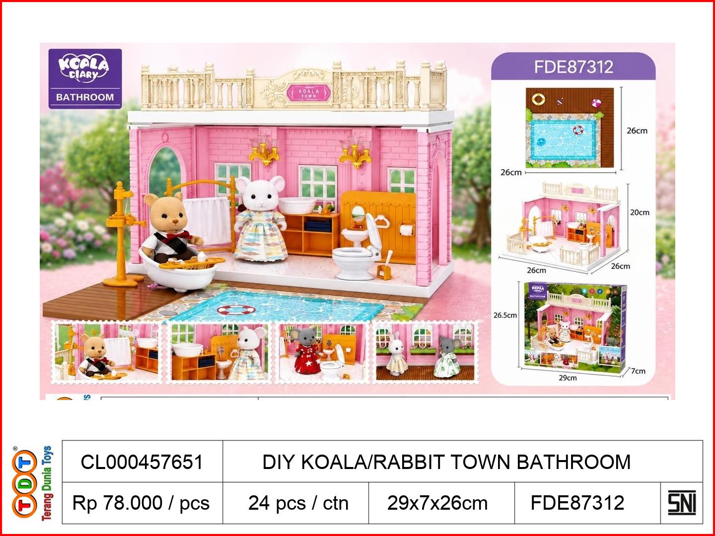 DIY KOALA TOWN BATHR