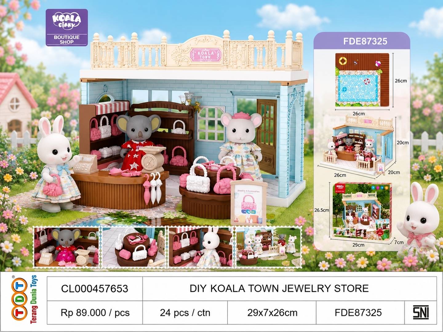 DIY KOALA TOWN JEWEL