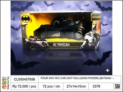 FOUR WAY REMOTE CONTROL CAR (NOT INCLUDING POWER) (BATMAN?