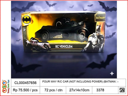 FOUR WAY REMOTE CONTROL CAR (NOT INCLUDING POWER) (BATMAN?