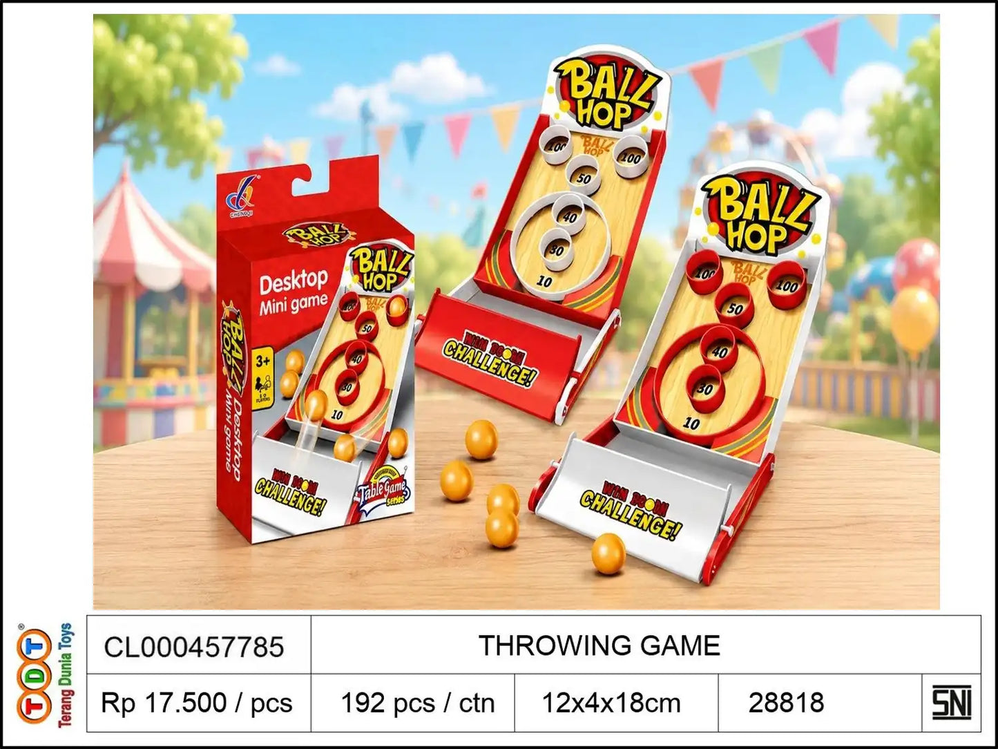 THROWING GAME