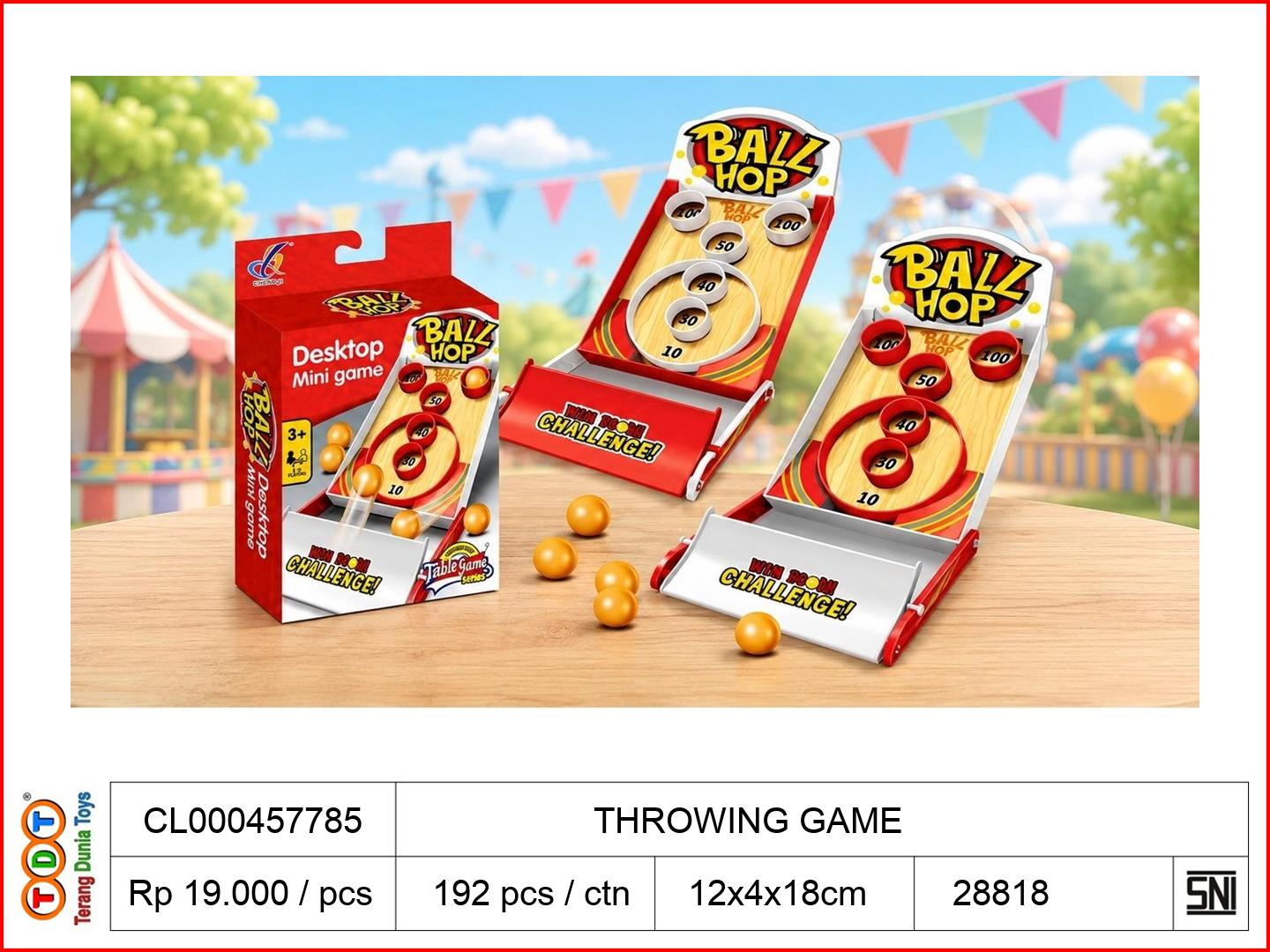 THROWING GAME