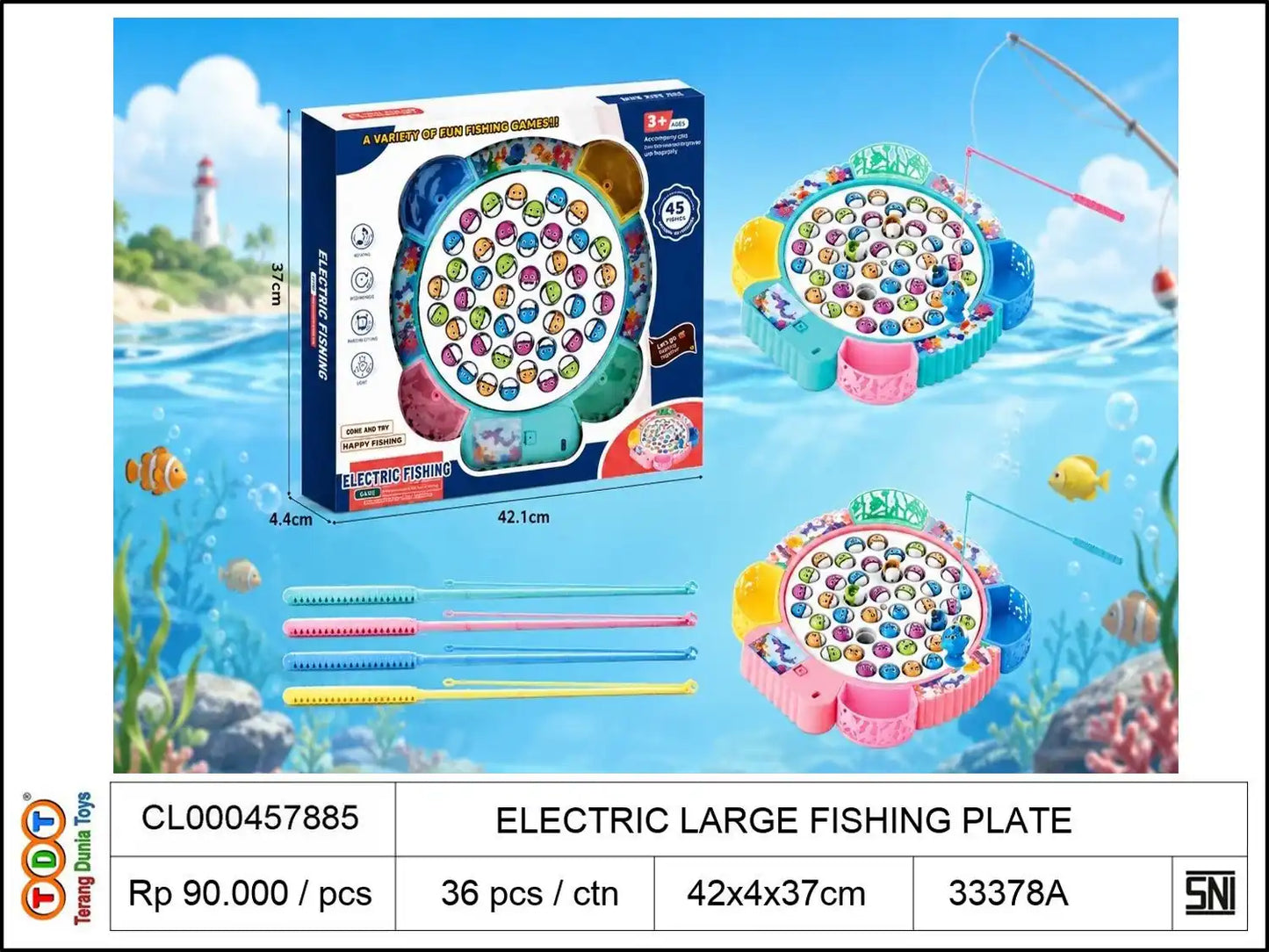 ELECTRIC LARGE FISHING PLATE