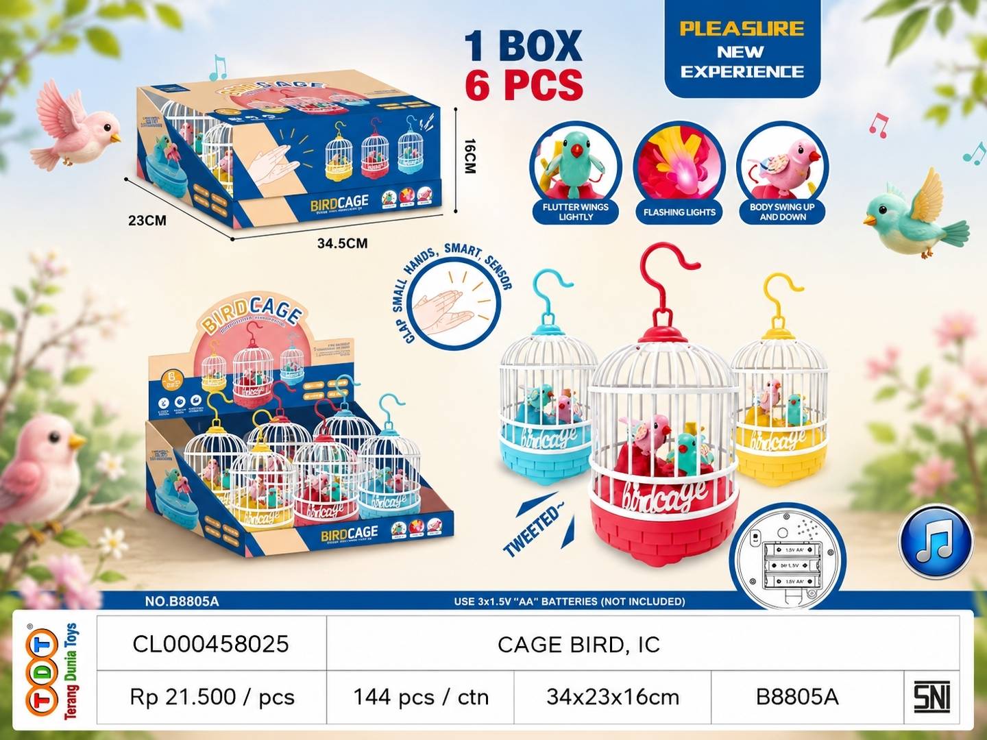 CAGE BIRD, IC