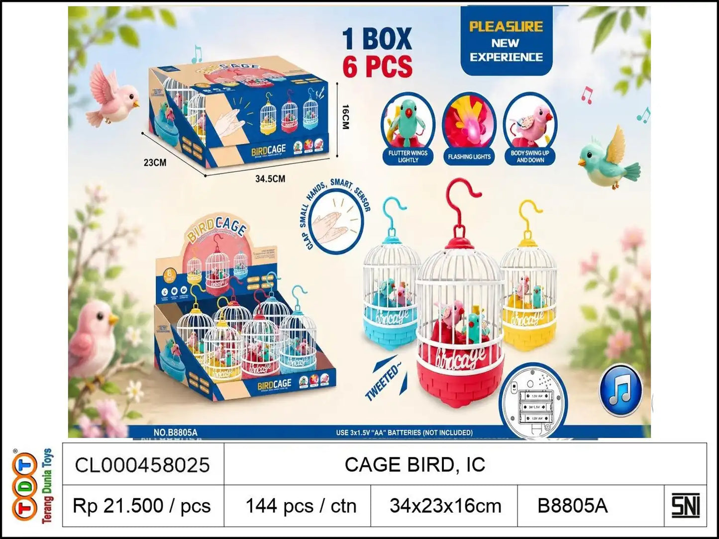 CAGE BIRD, IC
