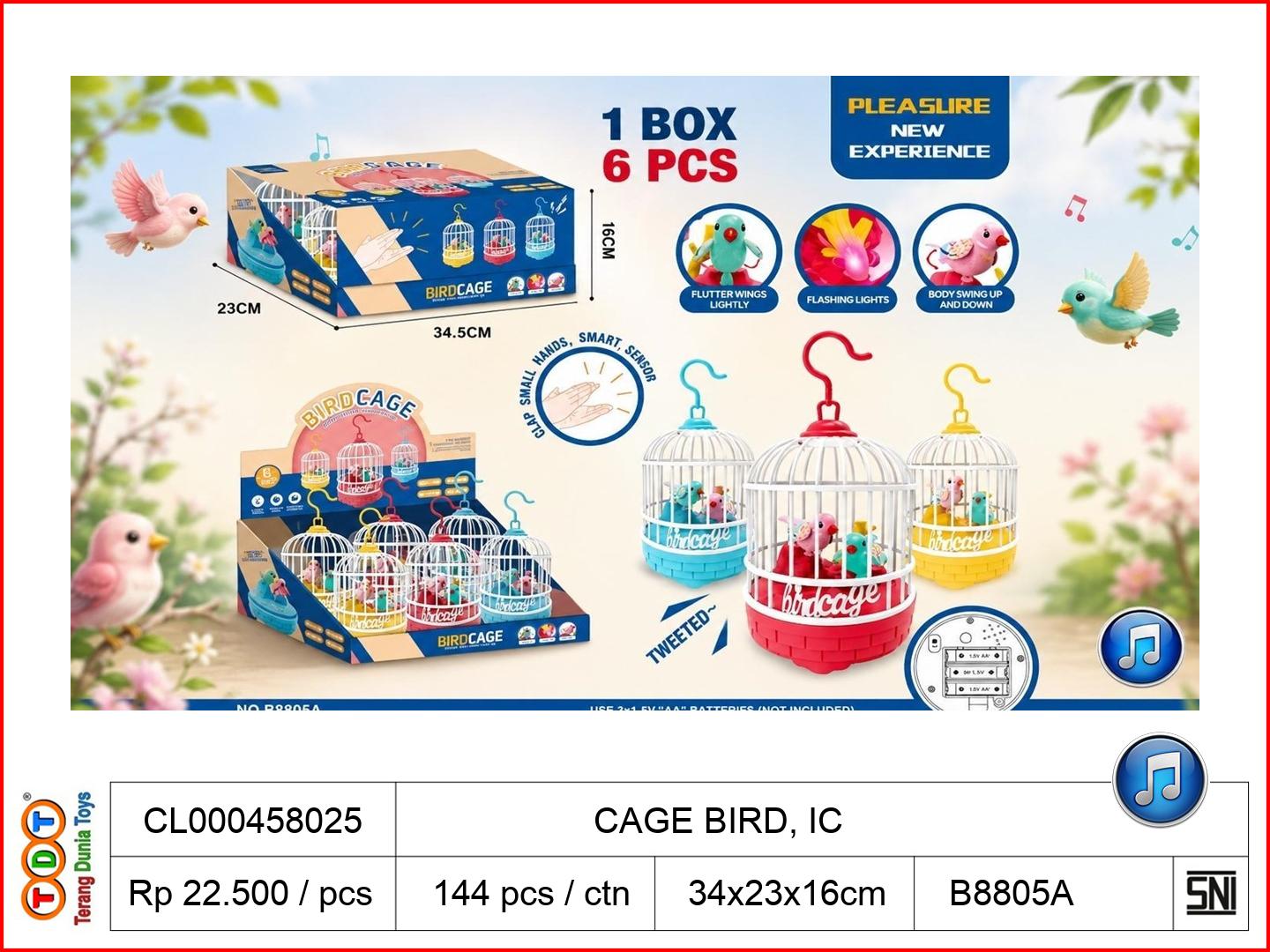 CAGE BIRD, IC