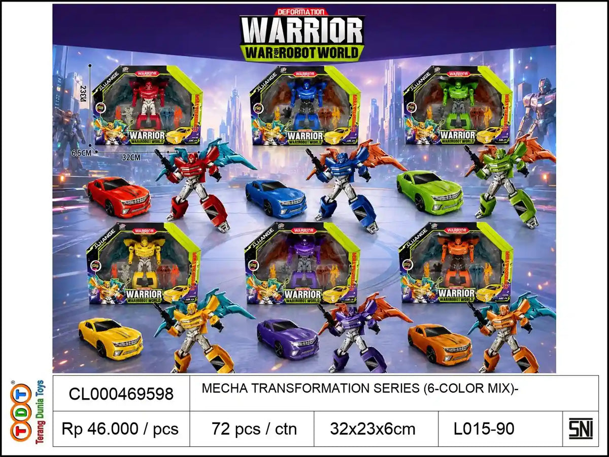 MECHA TRANSFORMATION SERIES (6-COLOR MIX)