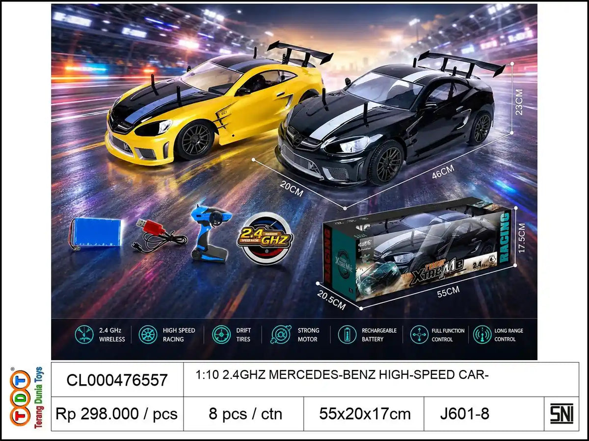 1:10 2.4GHZ MERCEDES-BENZ HIGH-SPEED CAR