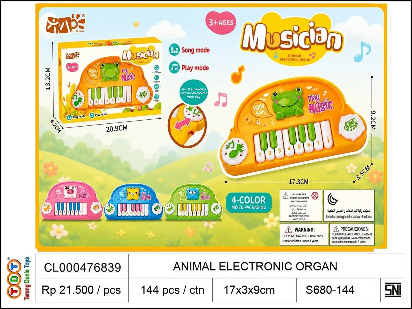 ANIMAL ELECTRONIC ORGAN
