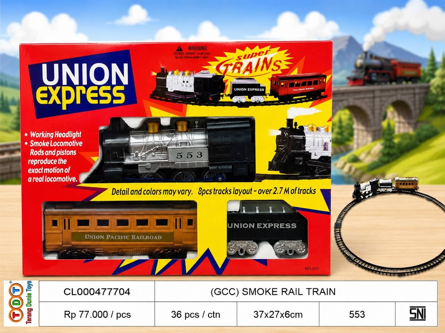 (GCC) SMOKE RAIL TRA