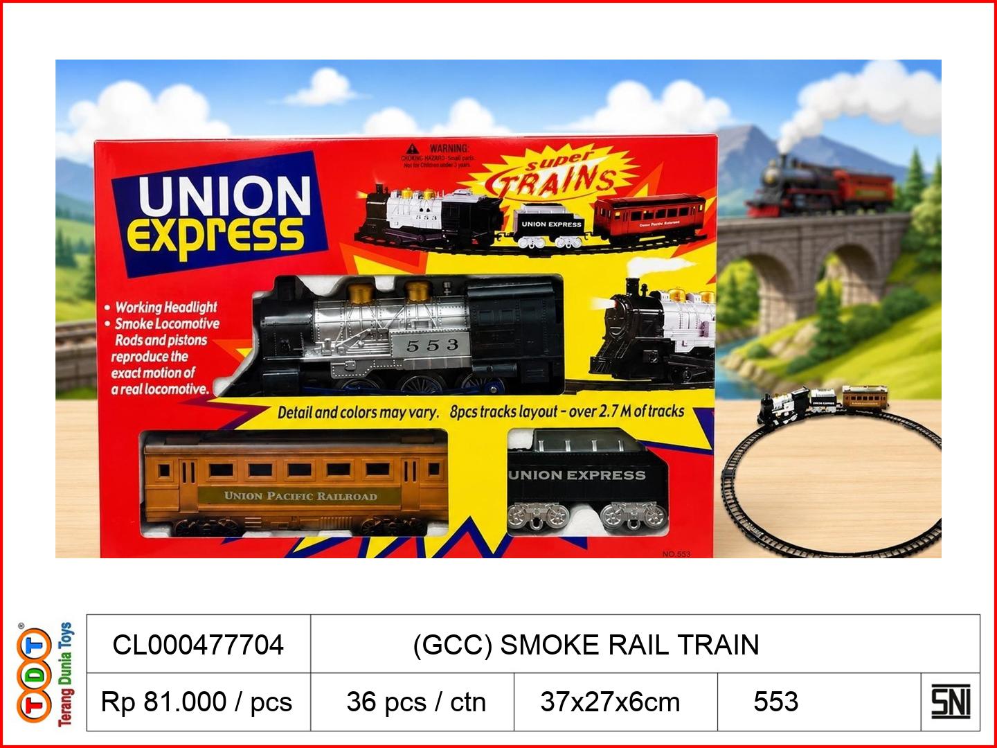 (GCC) SMOKE RAIL TRA