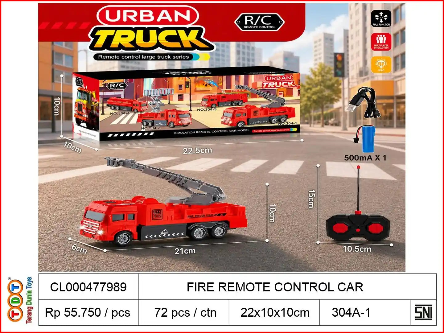 FIRE REMOTE CONTROL CAR