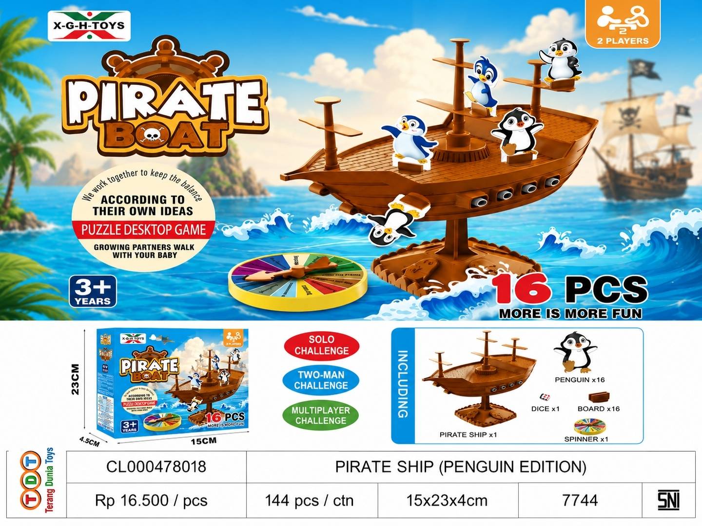 PIRATE SHIP (PENGUIN
