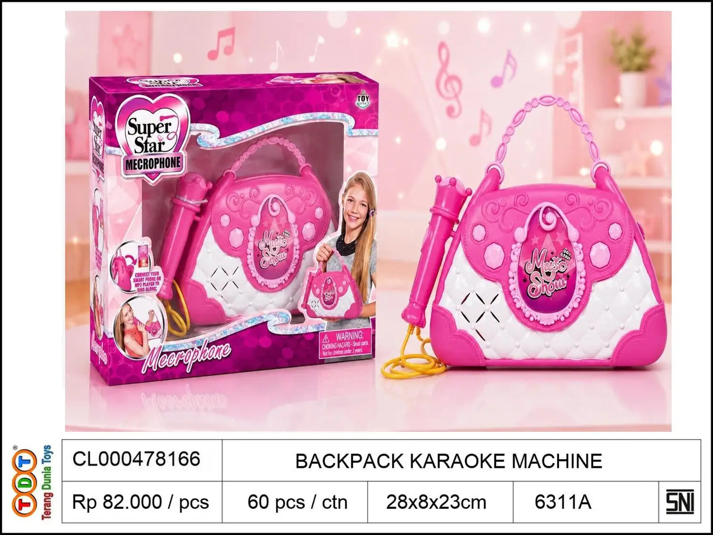 BACKPACK KARAOKE MACHINE