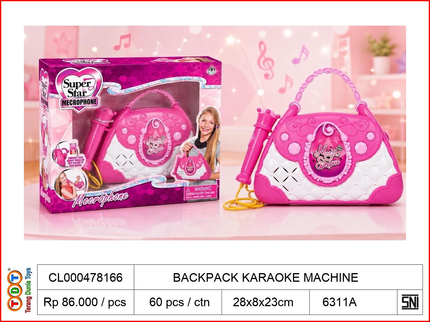 BACKPACK KARAOKE MAC